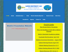 Tablet Screenshot of lions14a.org